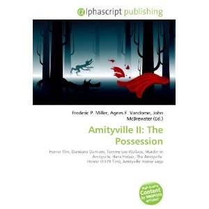  Amityville II The Possession (9786134136372) Books