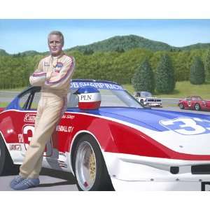 Paul Newman & #33 Bob Sharp Racing Datsun 