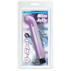 Pipedreams Waterproof Slim Jelly Gspot, Purple Health 