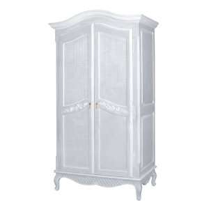 grand armoire   moulding & caning (blue/white) 