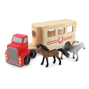  Horse Trailer with horses 