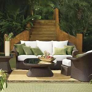  Flair Outdoor Love Seat with Cushions   Grandin Road