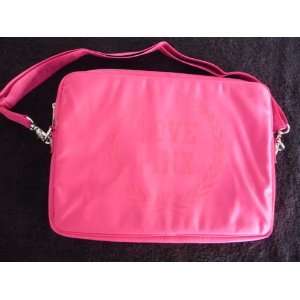   Pink Logo Charm Laptop Case Bag Messenger Bag