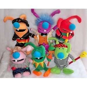 Playhouse Disney Bunnytown Plush Set of 6 Characters