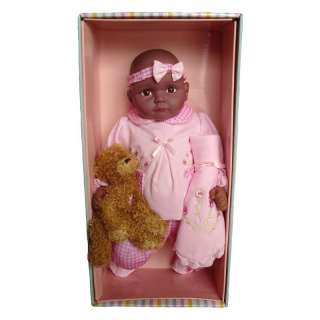 Molly P. Originals Baby Doll Teddy Bear African America  