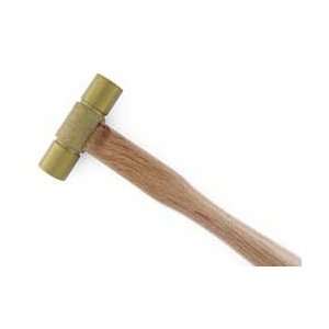  9 Inch Brass Hammer with Wooden Handle Arts, Crafts 