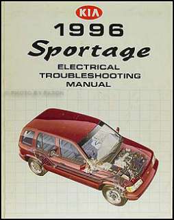 1996 Kia Sportage Electrical Troubleshooting Manual Wiring Diagram 