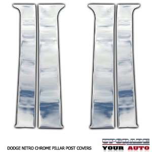  2007 2011 Dodge Nitro Chrome Pillar Post Covers 