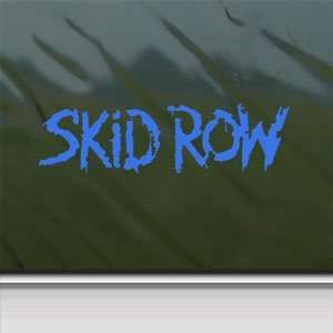  Skid Row Blue Decal Metal Rock Band Truck Window Blue 