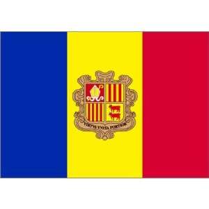  Andorra Flag