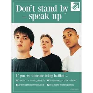 School Bullying Prevention EXTRA LARGE POSTER, Laminated. 4ft x 3ft 