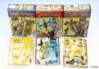 Gokaiger Kit Candy Toy Gokai Silver Cellular Spear Set of 3  