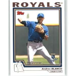  2004 Topps Traded #T114 Andres Blanco FY RC   Kansas City 