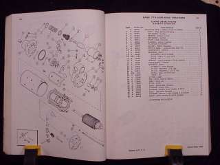 1969 Case 770 Agri King Tractor Parts Manual Book ORIG  