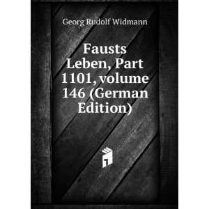   Part 1101,Â volume 146 (German Edition) Georg Rudolf Widmann Books