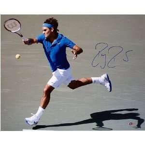  Roger Federer Autographed 2007 U.S. Open First Round Swing 