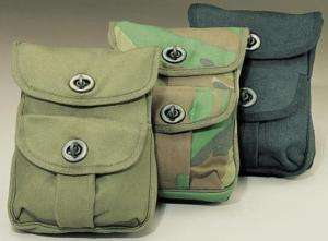 New 2 pocket Ammo Pouch   7 x 6 x 2   CAMOUFLAGE  