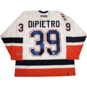 Rick DiPietro New York Islanders Autographed Jersey  