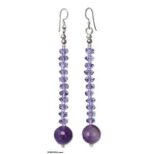  Earrings, Grape Fizz