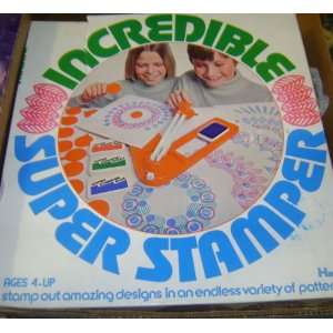  Vintage 1970s Hasbro Incredible Super Stamper Everything 