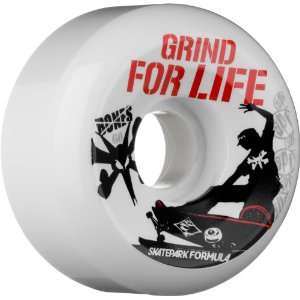 Bones Wheels Skate Park Formula Grind For Life Skateboard Wheels 
