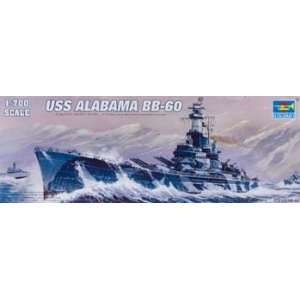  Trumpeter Scale Models   1/700 USS Alabama BB 60 