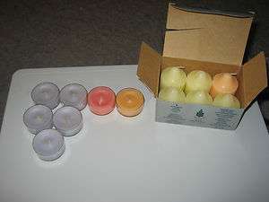 Lot of 13 PartyLite Candles 7 Tealights/6 Votives  