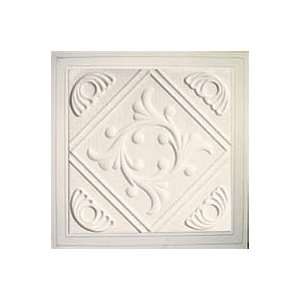  Anet Antique White (24x24 Pvc) Ceiling Tile