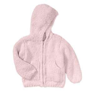    Classic Hooded Chenille Jacket   Baby Pink by Angel Dear Baby