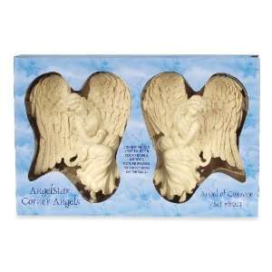   Inch and 2 Inch Corner Angel, Courage, Set of 2