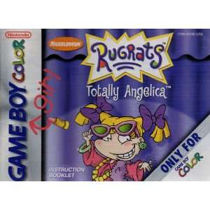  Rugrats   Totally Angelica GBC Instruction Booklet (Game 
