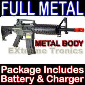   M733 CQB FULL METAL M4 Commando AEG Airsoft Electric Rifle Gun FB6601