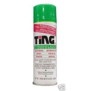  Ting Foot & Jock Itch, Antifungal Spray Powder 4.5 oz 