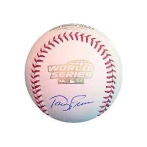  Terry Francona autographed 2004 World Series Baseball 