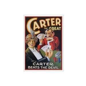    Poster Carter Beats The Devil by Magic Makers Toys & Games
