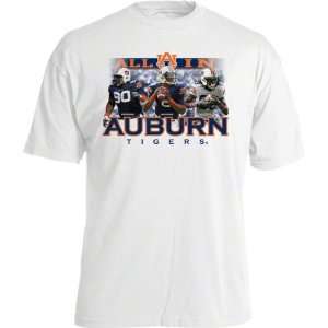  Auburn Tigers White 2011 NFL Draft Class T Shirt Sports 