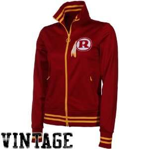   Washington Redskins Womens Vintage Track Jacket
