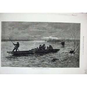  1877 Homeless People Boat Children Holloway Fine Art