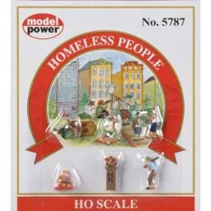  Model Power   Homeless People HO (Trains) Toys & Games