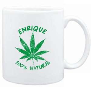  Mug White  Enrique 100% Natural  Male Names Sports 