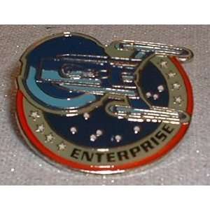  Star Trek Enterprise TV Series Enamel Shoulder Logo PIN 