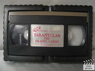 Tarantulas The Deadly Cargo VHS Claude Akins  