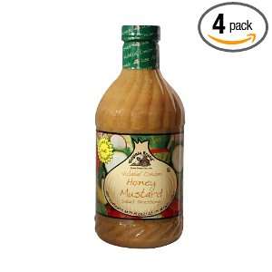 Virginia Brand Vidalia Onion Honey Mustard, 33.77 ounces (Pack of 4 