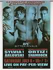 Tito Ortiz Vs Ken Shamrock 2010 Topps UFC Fight Posters Insert Card 