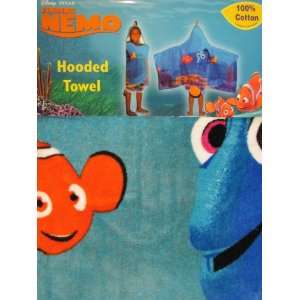  Disney Pixar Finding Nemo Dory Hooded Towel for Bath, Pool 