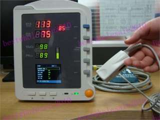 Patient Vital Sign Monitor NIBP / SpO2 / PR with CE ISO  