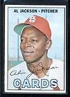 1967 TOPPS #195 AL JACKSON CARDINALS NM/MT 23944