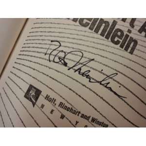  Heinlein, Robert A Friday 1982 Book Signed Autograph 