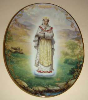 Hector Garrido Visions OUR LADY OF LA SALETTE Plate  