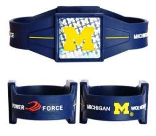   Wolverines Power Force Balance Band Bracelet Silicone Wristband UM